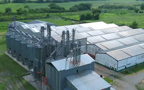 Planta de Semillas de Xeax Alimentos vista desde el aire